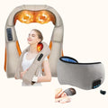 Pack Relax Total: Masajeador de Cuello y Espalda + Antifaz Bluetooth