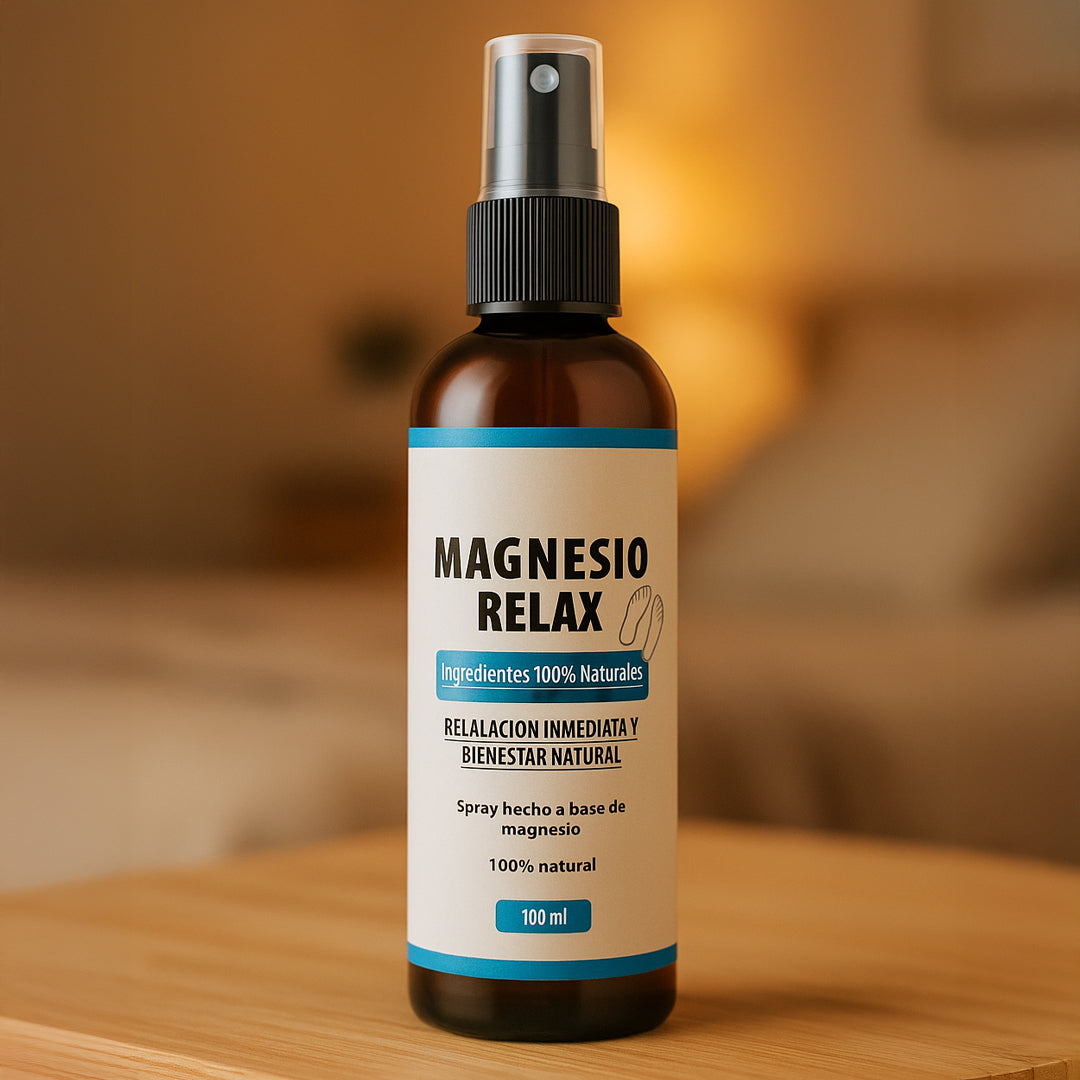 Magnesio Relax Spray – Alivia calambres y fatiga muscular